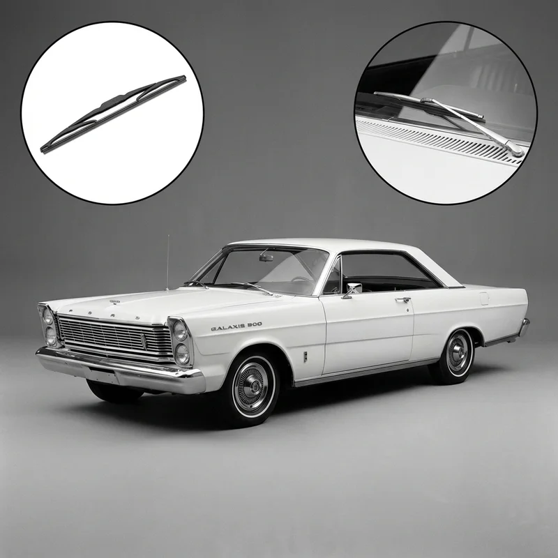 Driver Side Wiper Blade for Ford Galaxie 500 (1969 - 1974) - 1